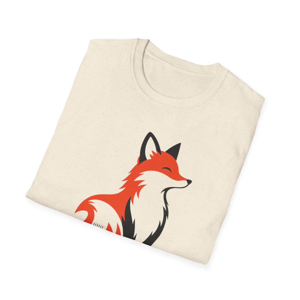 Fox Tail Acoustic Guitar T-Shirt — Cozy Folk Music Tee