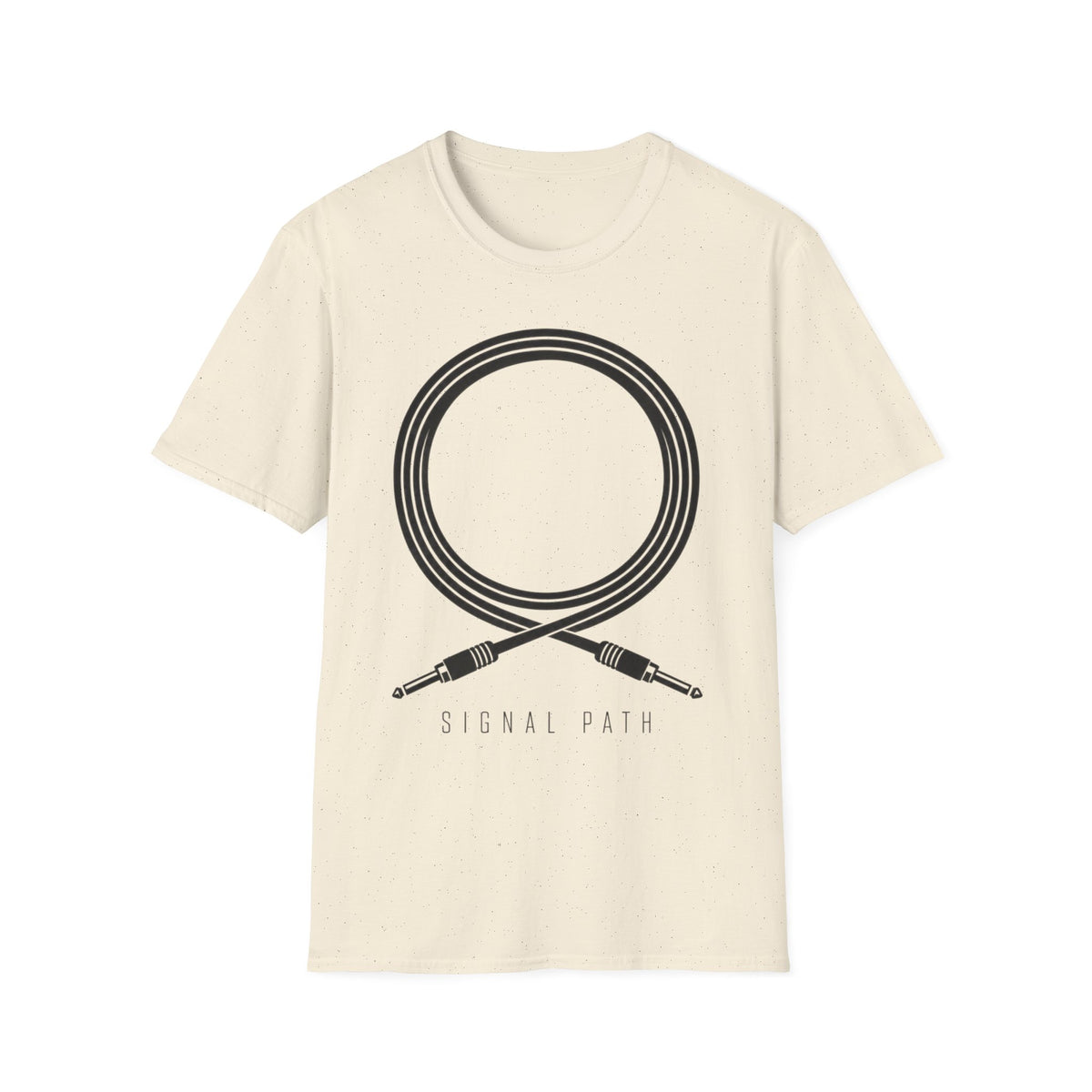 Signal Path T-Shirt — Guitar Cable Loop Tone Tee