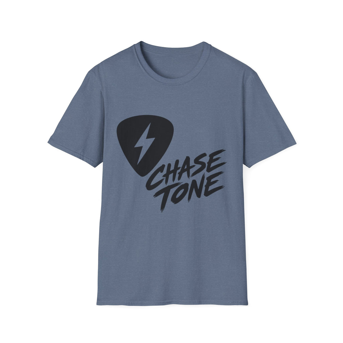 Chase Tone T-Shirt — Lightning Bolt Guitar Pick Tee