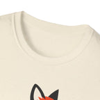 Fox Tail Acoustic Guitar T-Shirt — Cozy Folk Music Tee