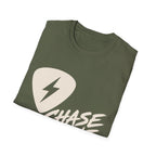 Chase Tone T-Shirt — Lightning Bolt Guitar Pick Tee