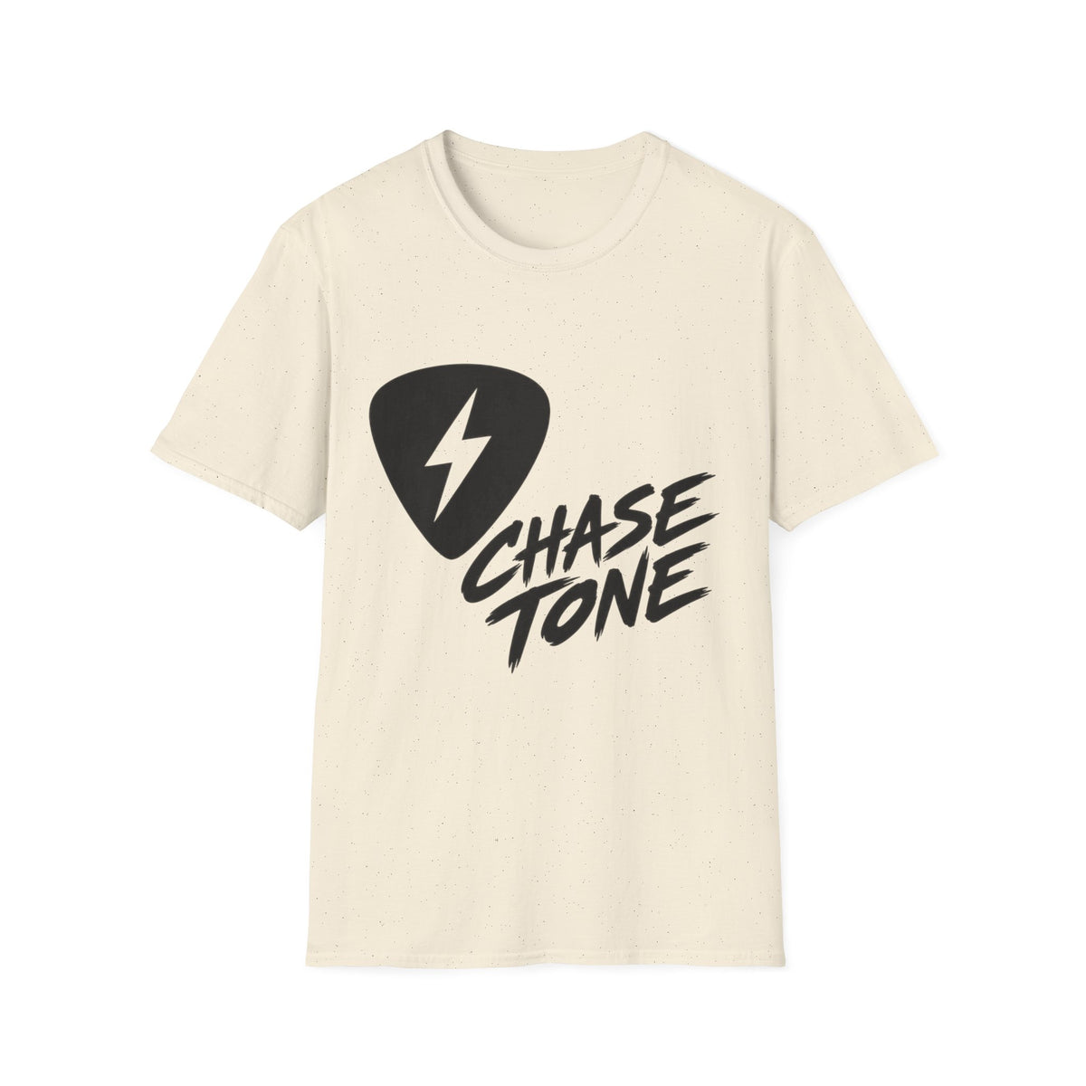 Chase Tone T-Shirt — Lightning Bolt Guitar Pick Tee