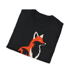 Fox Tail Acoustic Guitar T-Shirt — Cozy Folk Music Tee