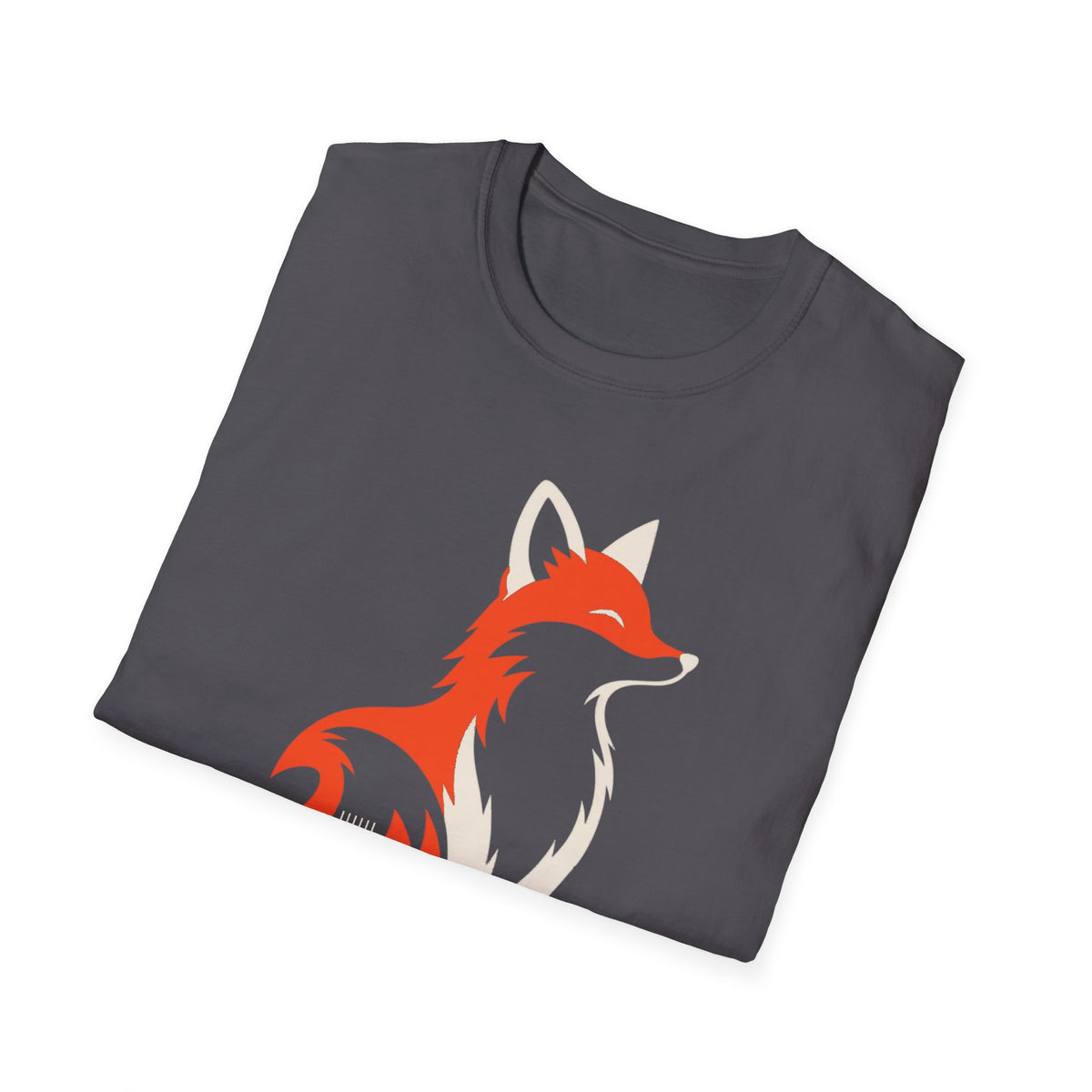 Fox Tail Acoustic Guitar T-Shirt — Cozy Folk Music Tee