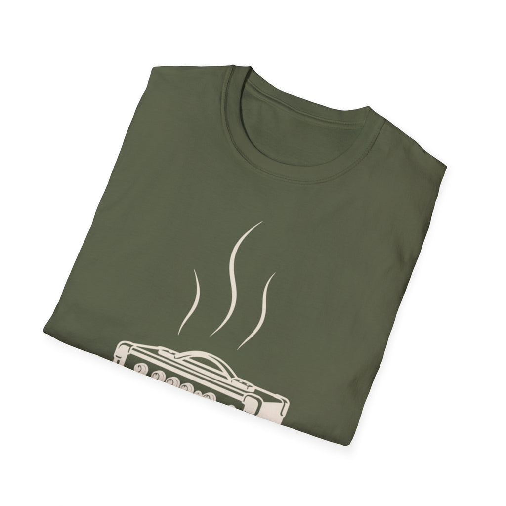 Hot Amp T-Shirt — Smoking Practice Amp Guitar Tone Tee
