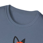 Fox Tail Acoustic Guitar T-Shirt — Cozy Folk Music Tee