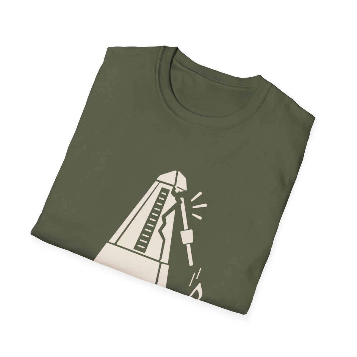 Timing Is A Social Construct T-Shirt — Cracked Metronome Tee