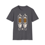 Glowing Tube Amp T-Shirt — Vacuum Tube Tone Tee for Guitarists