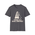 Timing Is A Social Construct T-Shirt — Cracked Metronome Tee