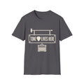 Tone Lives Here T-Shirt — Guitar Pick Amp Sign Tee