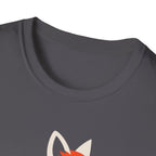 Fox Tail Acoustic Guitar T-Shirt — Cozy Folk Music Tee