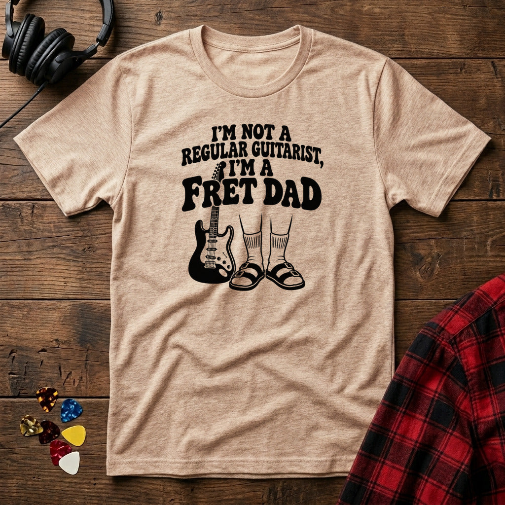 Fret Dad T-Shirt - Natural