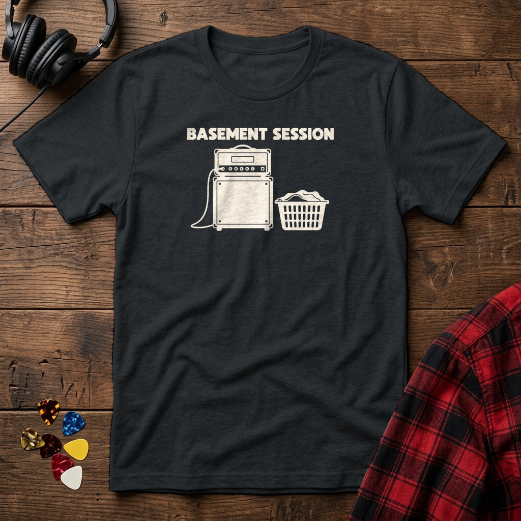 Basement Session T-Shirt - Black