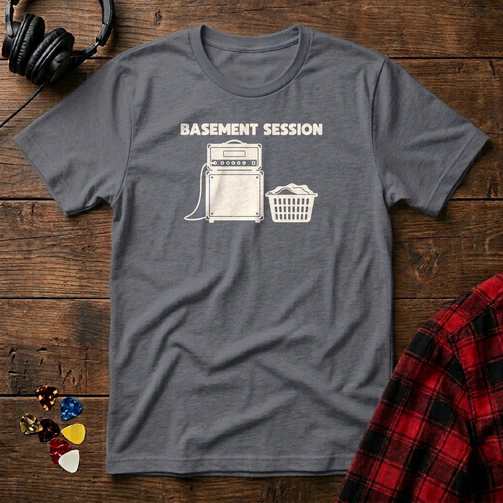 Basement Session T-Shirt - Charcoal