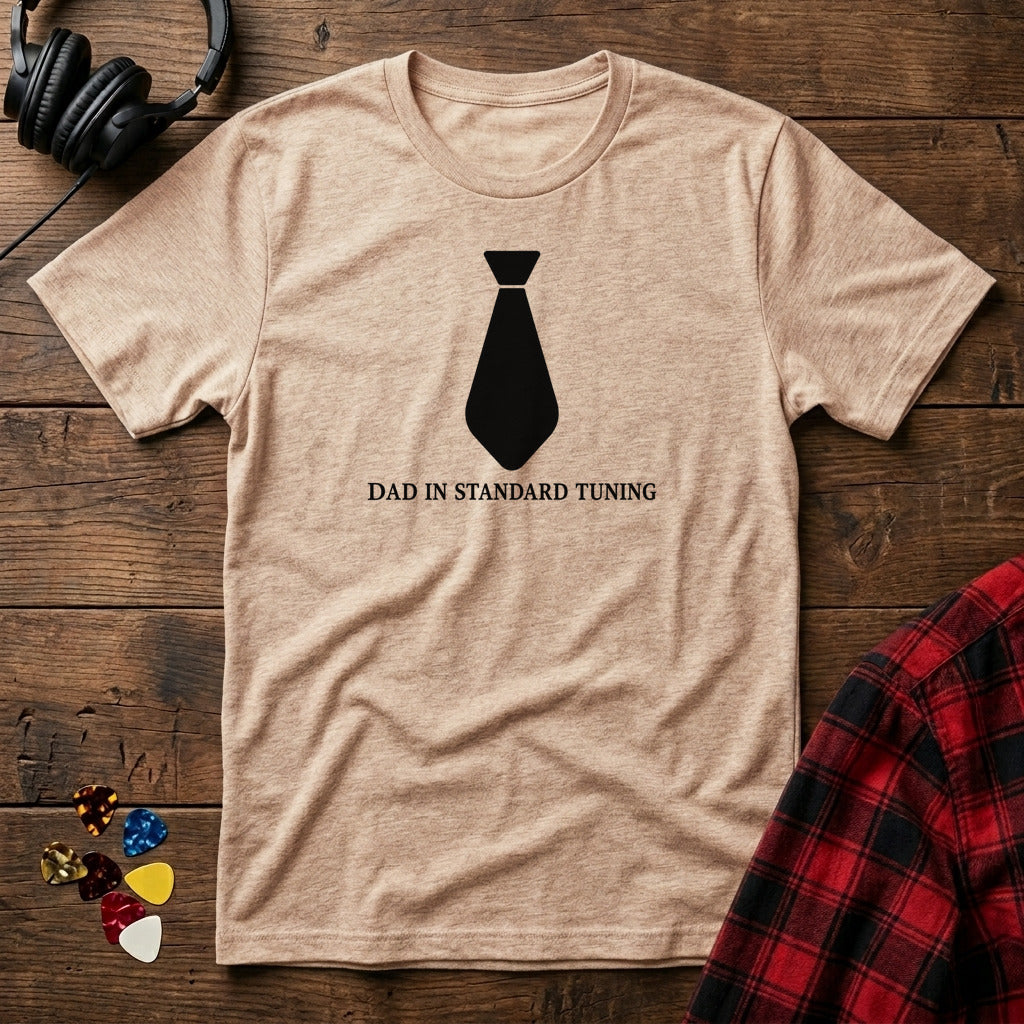 Dad in Standard Tuning T-Shirt - Natural