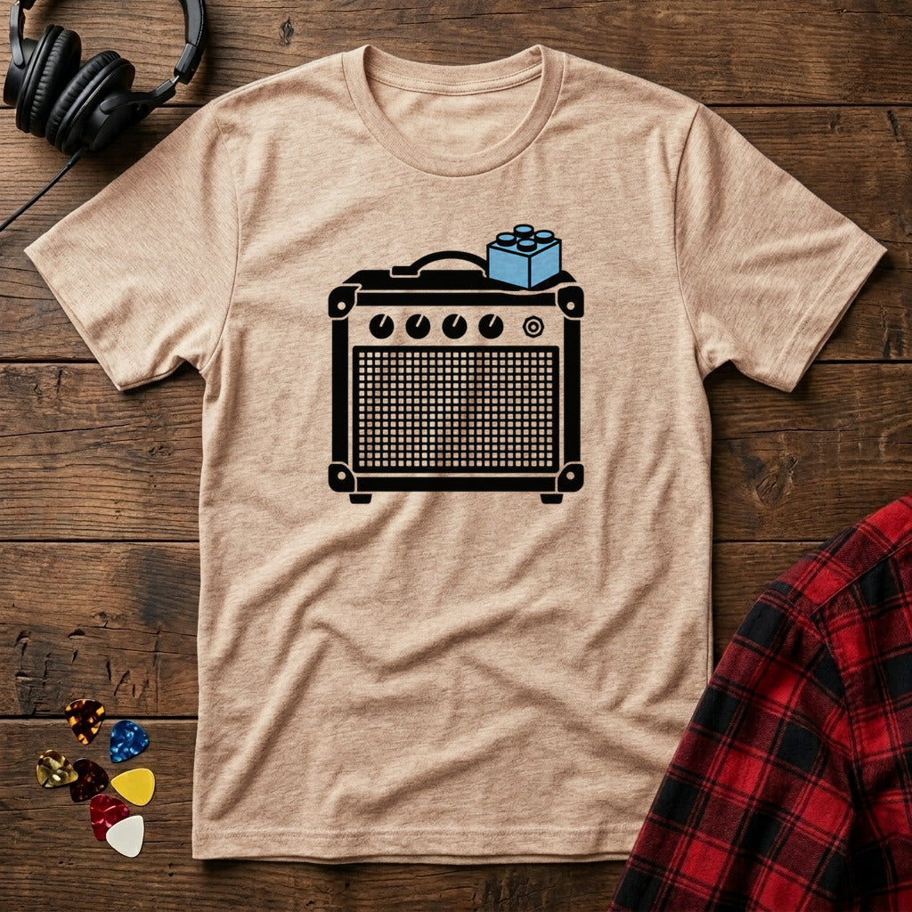 Building Block on Practice Amp T-Shirt - Natural