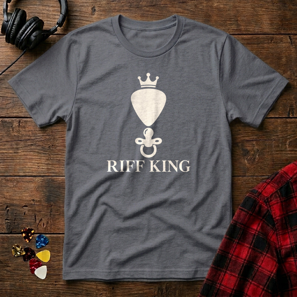 Riff King T-Shirt - Charcoal