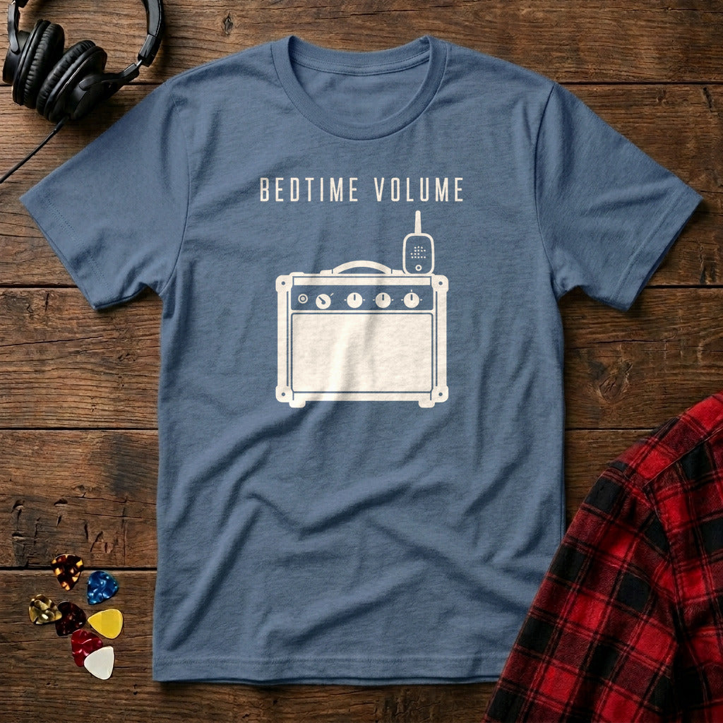 Bedtime Volume T-Shirt - Heather Indigo