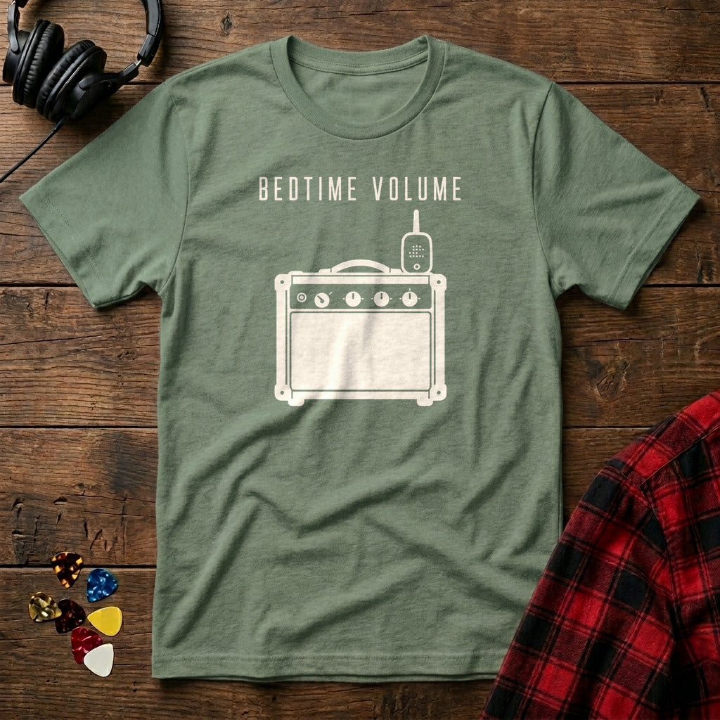 Bedtime Volume T-Shirt - Military Green