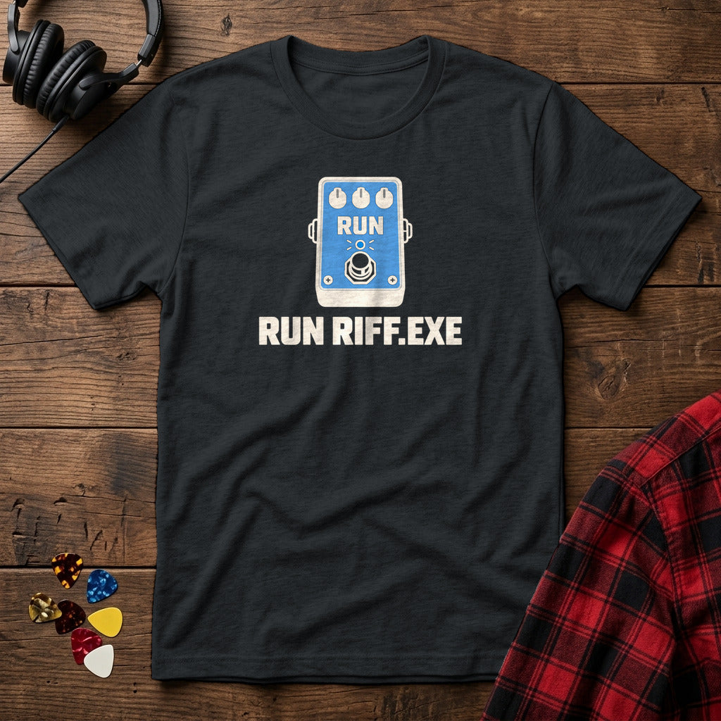 Run Riff.exe T-Shirt - Black