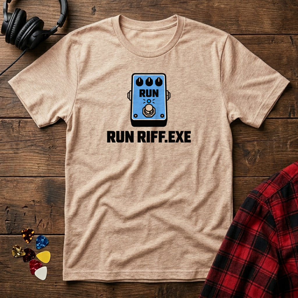 Run Riff.exe T-Shirt - Natural