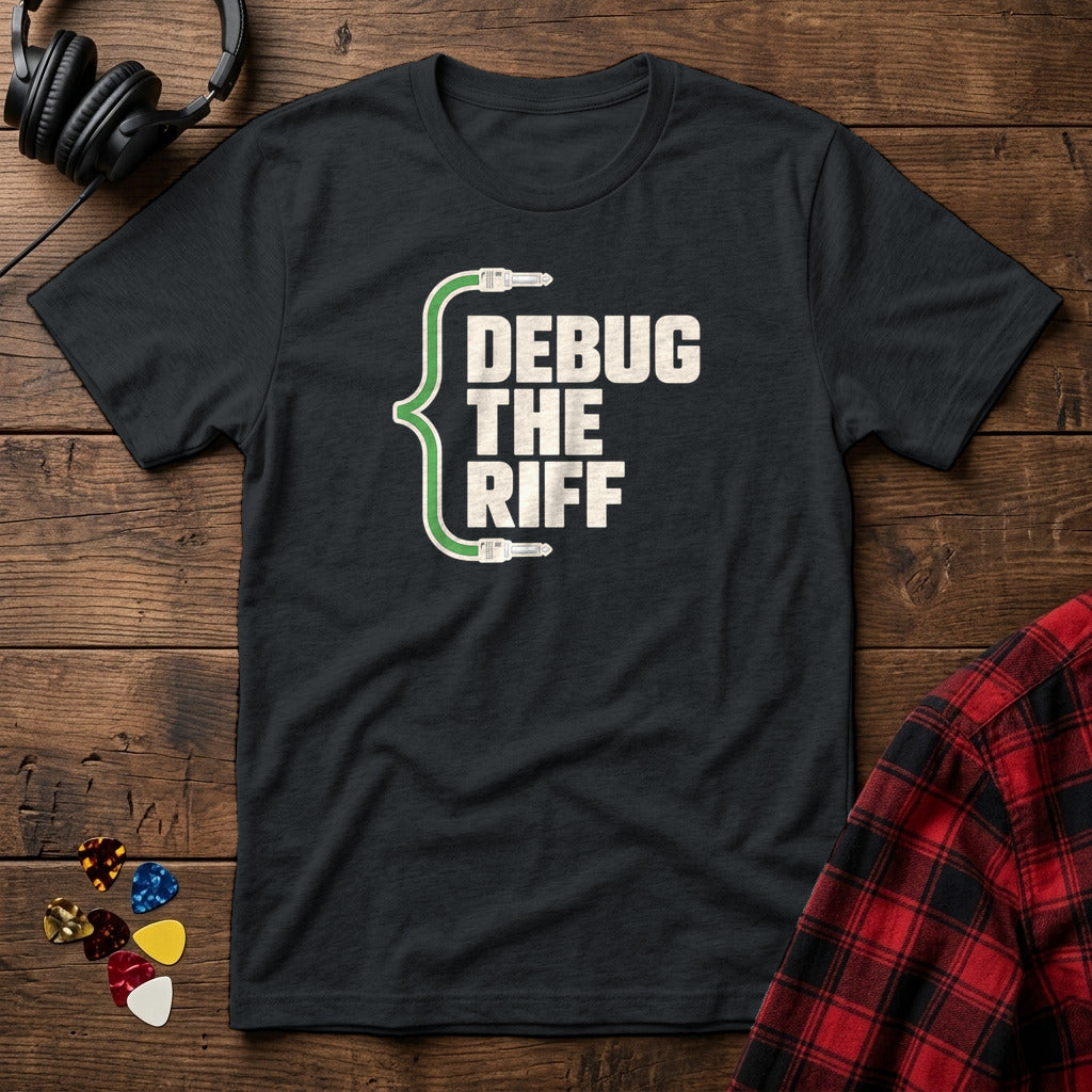 Debug the Riff T-Shirt - Black
