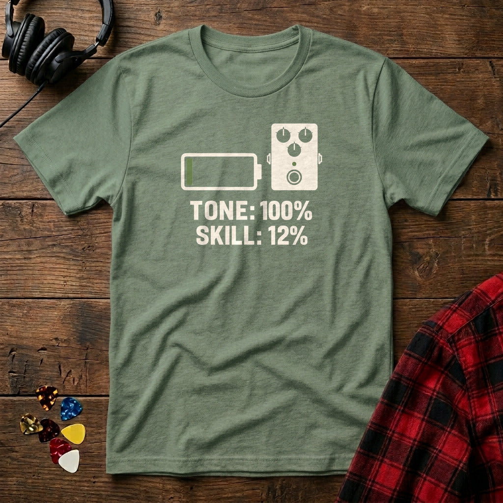 Tone 100% Skill 12% T-Shirt - Military Green