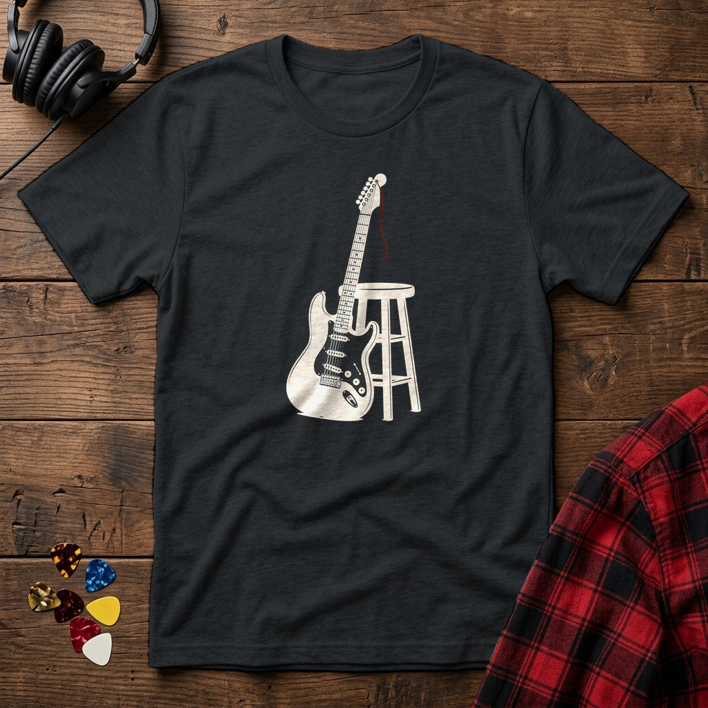 Waiting For Strings T-Shirt - Black