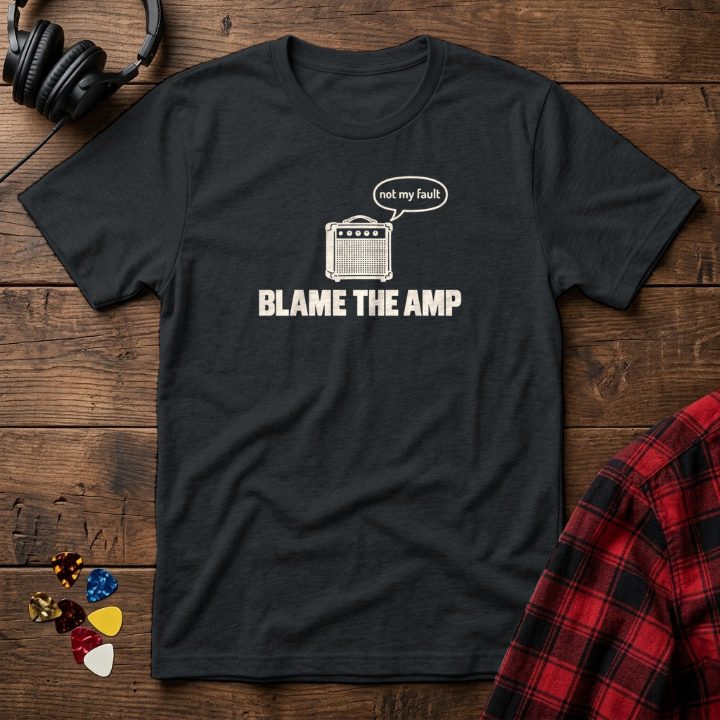 Blame The Amp T-Shirt - Black