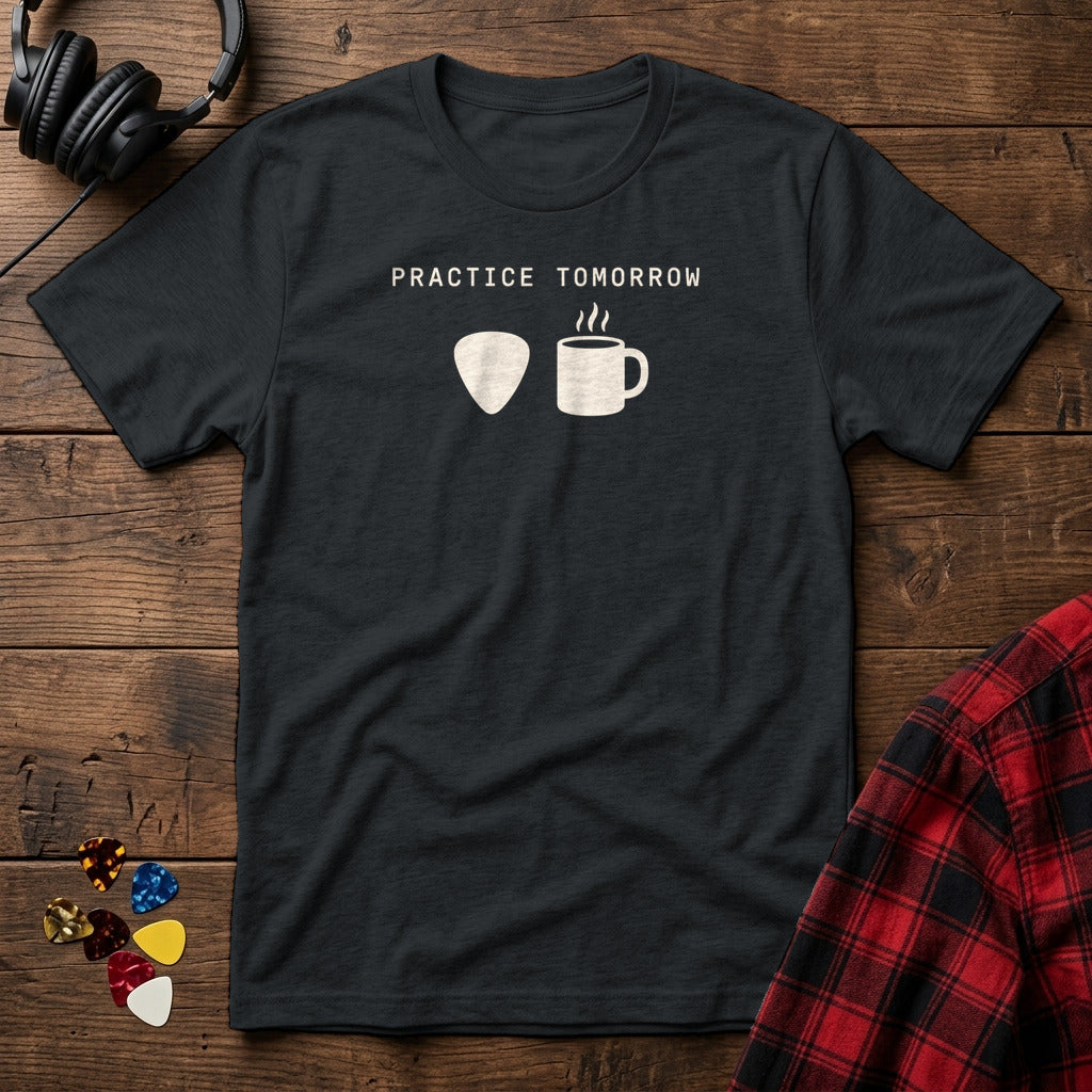 Practice Tomorrow T-Shirt - Black