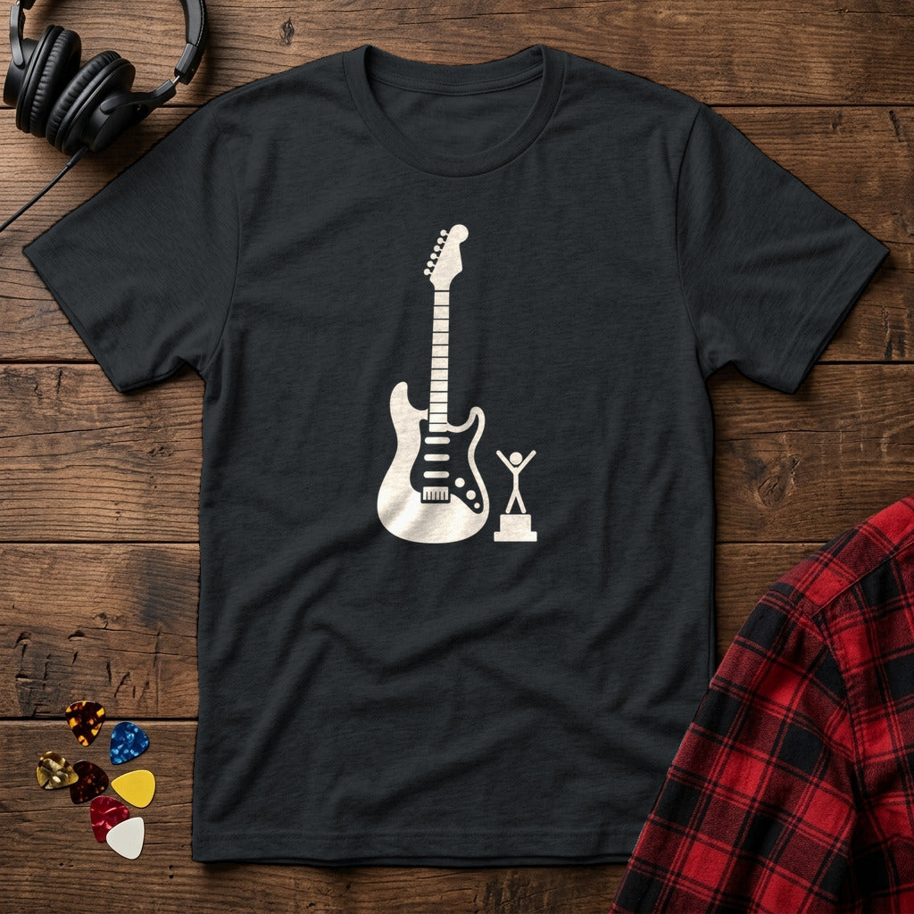 Guitar Trophy T-Shirt - Black