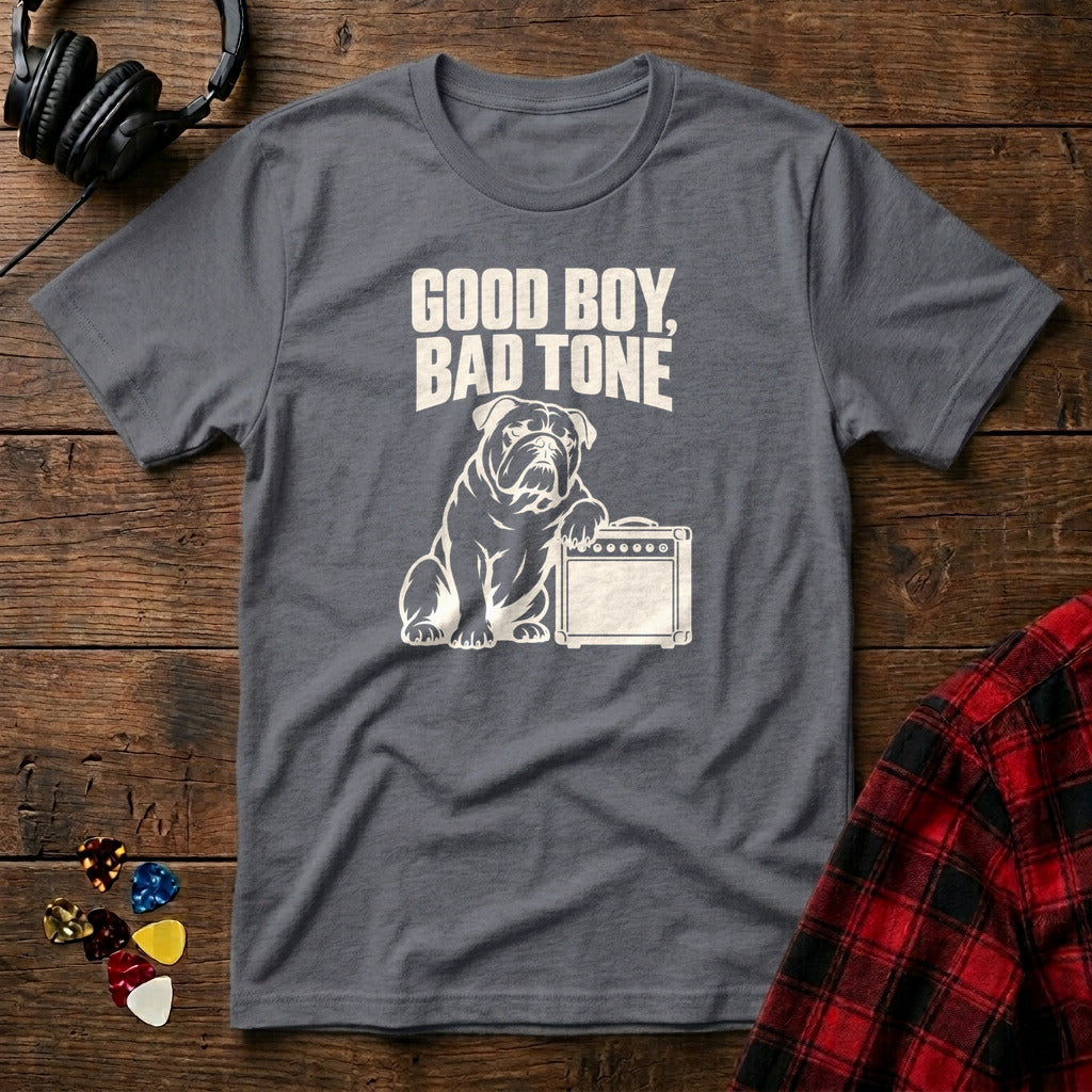 Good Boy, Bad Tone T-Shirt - Charcoal