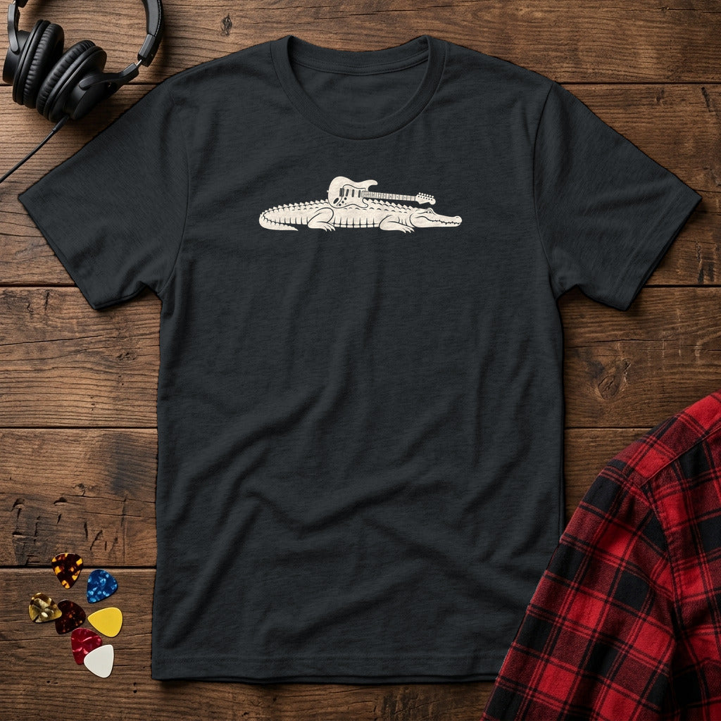 Gator Electric Guitar T-Shirt - Black