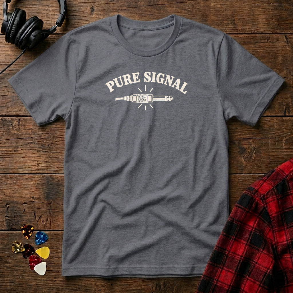 Pure Signal T-Shirt - Charcoal