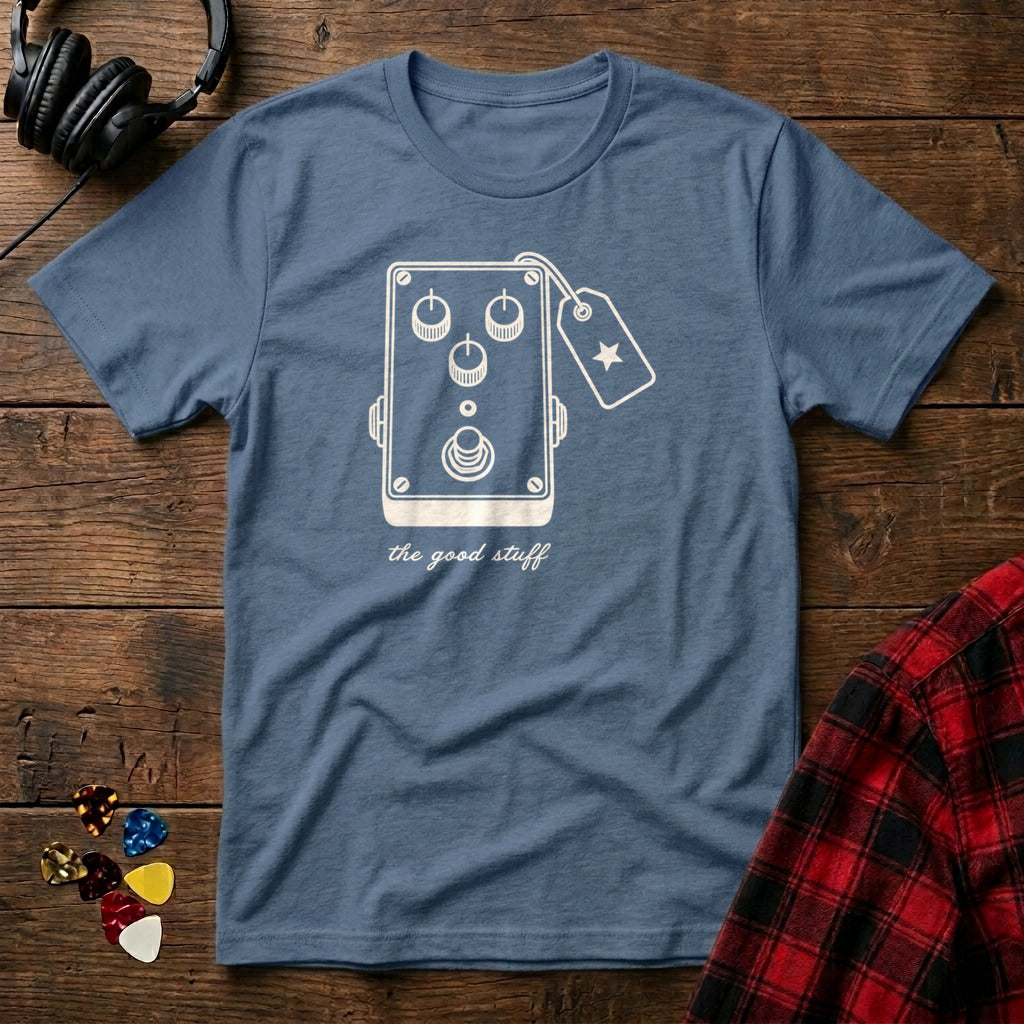 The Good Stuff T-Shirt - Heather Indigo