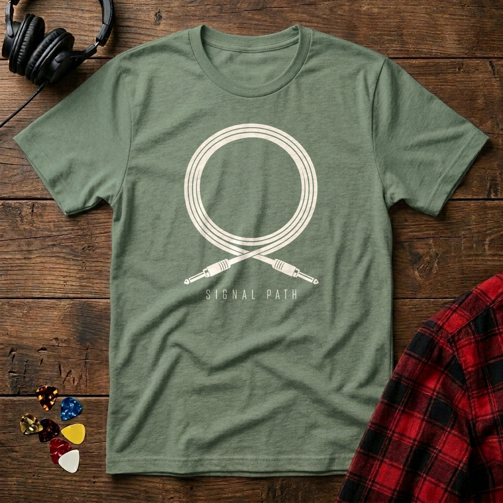 Signal Path T-Shirt - Military Green