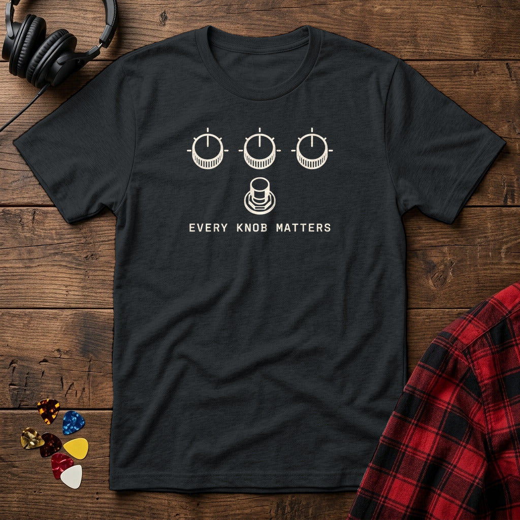 Every Knob Matters T-Shirt - Black