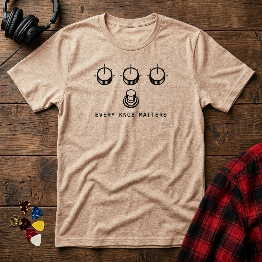 Every Knob Matters T-Shirt - Natural