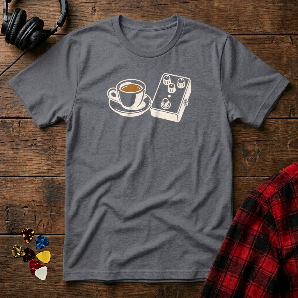 Espresso and Pedal T-Shirt - Charcoal