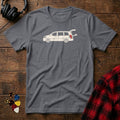 Minivan Guitar Case T-Shirt - Charcoal